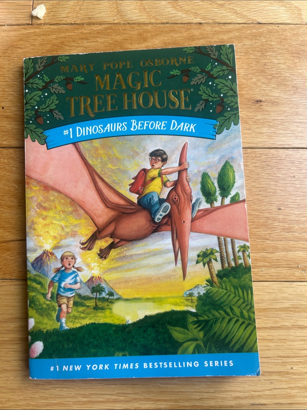 Magic Tree House #1: Dinosaurs Before Dark - Green Cover